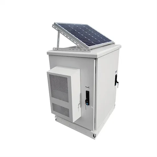 Battery solar energy storage cabinet system for solar-powered communication cabinets works